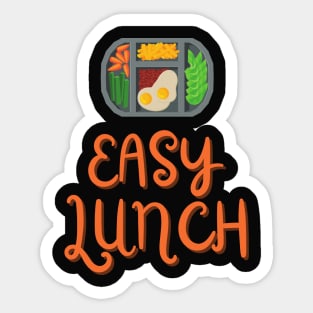 Easy Lunch Sticker